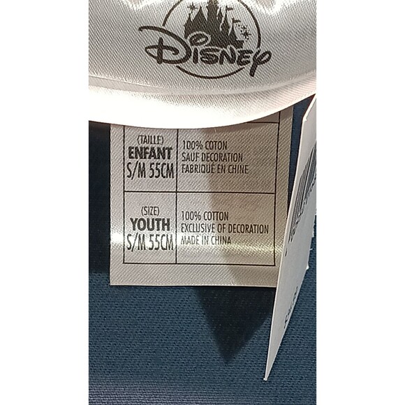 Disney Parks Mickey Mouse Ears Conductor Hat Red Car Trolley Youth 55CM SM Size - Picture 11 of 11